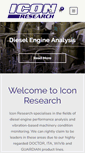 Mobile Screenshot of iconresearch.co.uk
